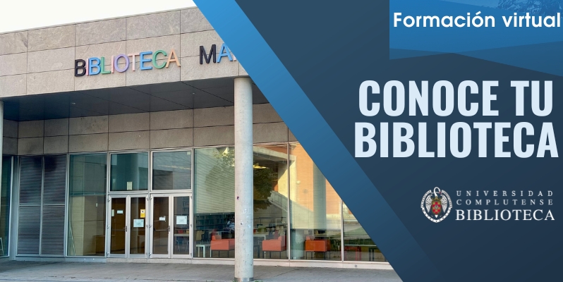 Curso en línea de la Biblioteca Complutense, con 6 sesiones para elegir ¡Inscríbete!